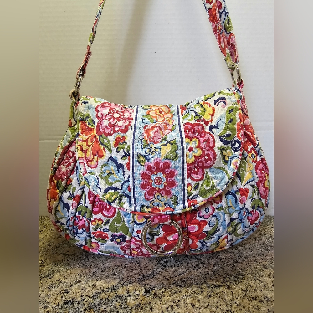 Vera Bradley Hope Garden Floral Shoulder Bag